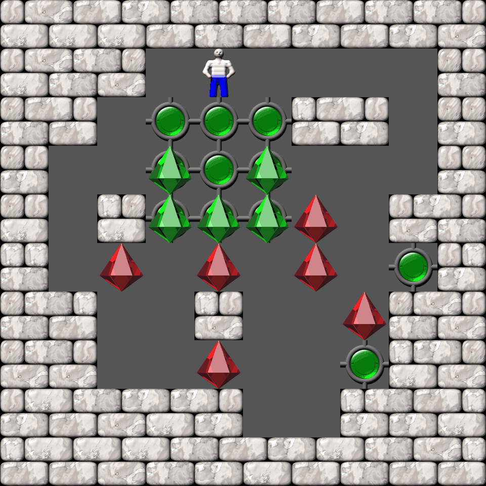 Sokoban Bugs509 collection level 352